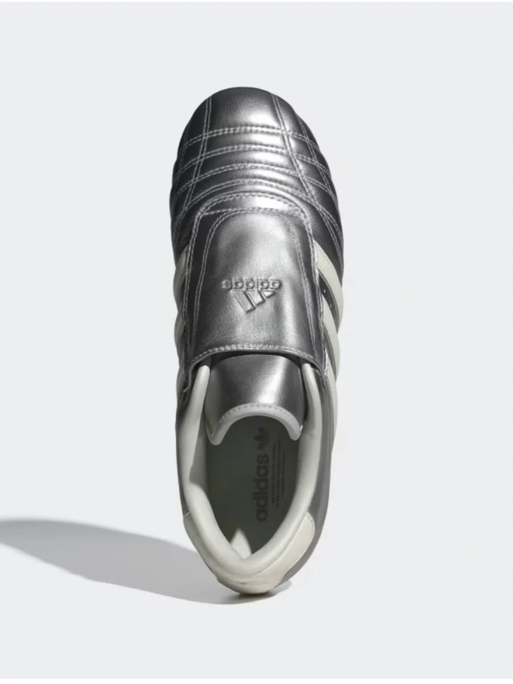 NWT Adidas Taekwondo Silver Metallic Women's Shoes JS4023 size 7.5 - Picture 3 of 16